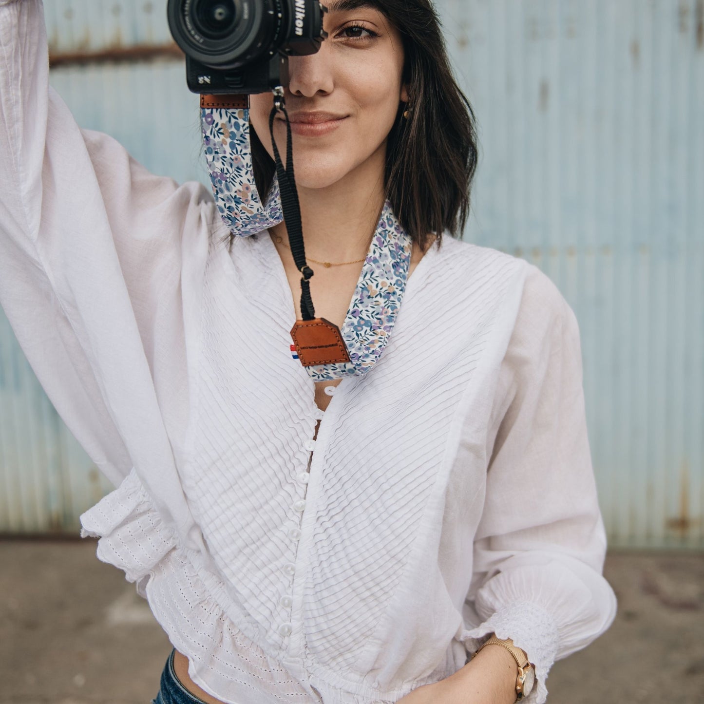 SANGLE DE COU POUR APPAREIL PHOTO ROMA