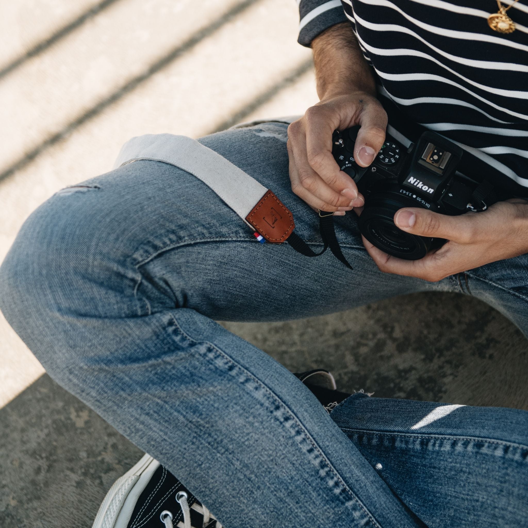 SANGLE DE COU POUR APPAREIL PHOTO CAIRE