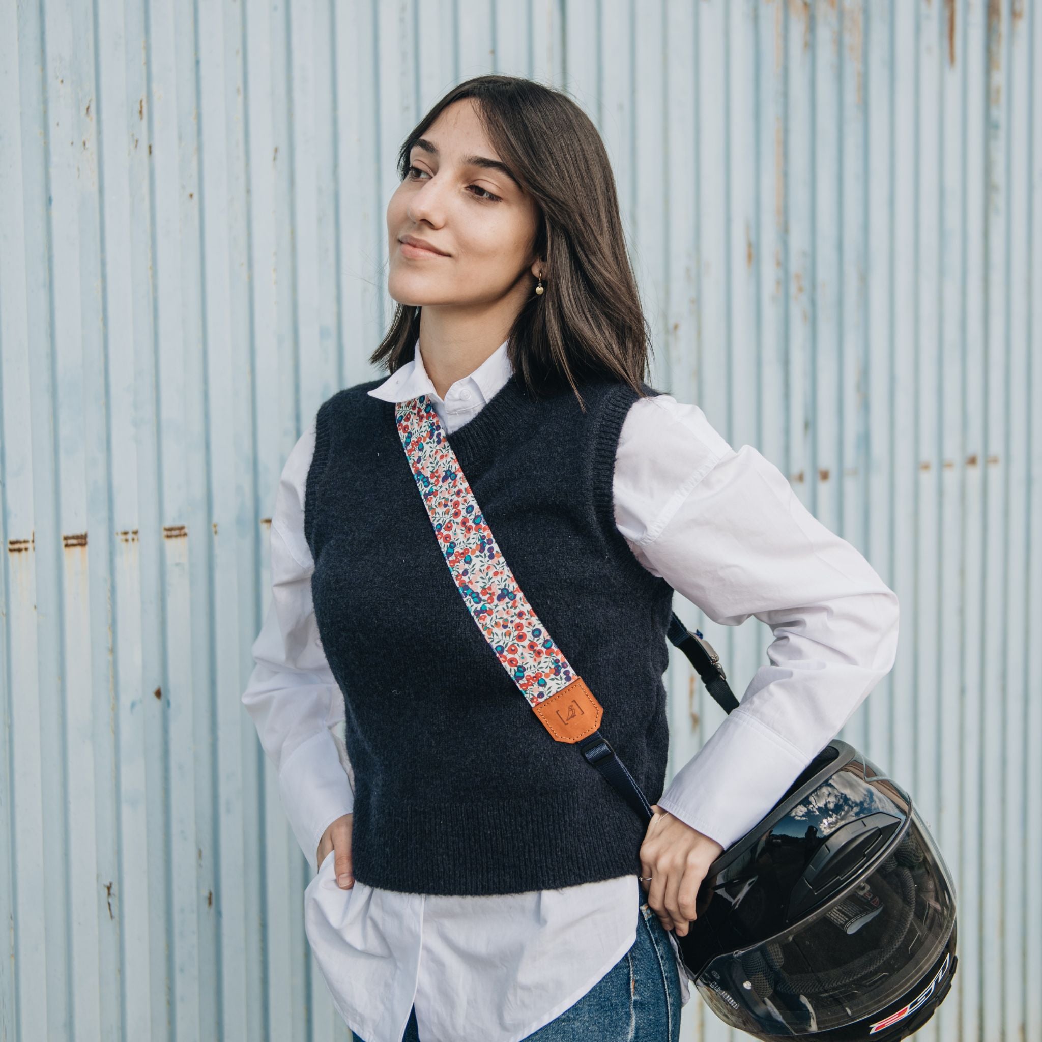 SANGLE CASQUE MOTO CAPRI