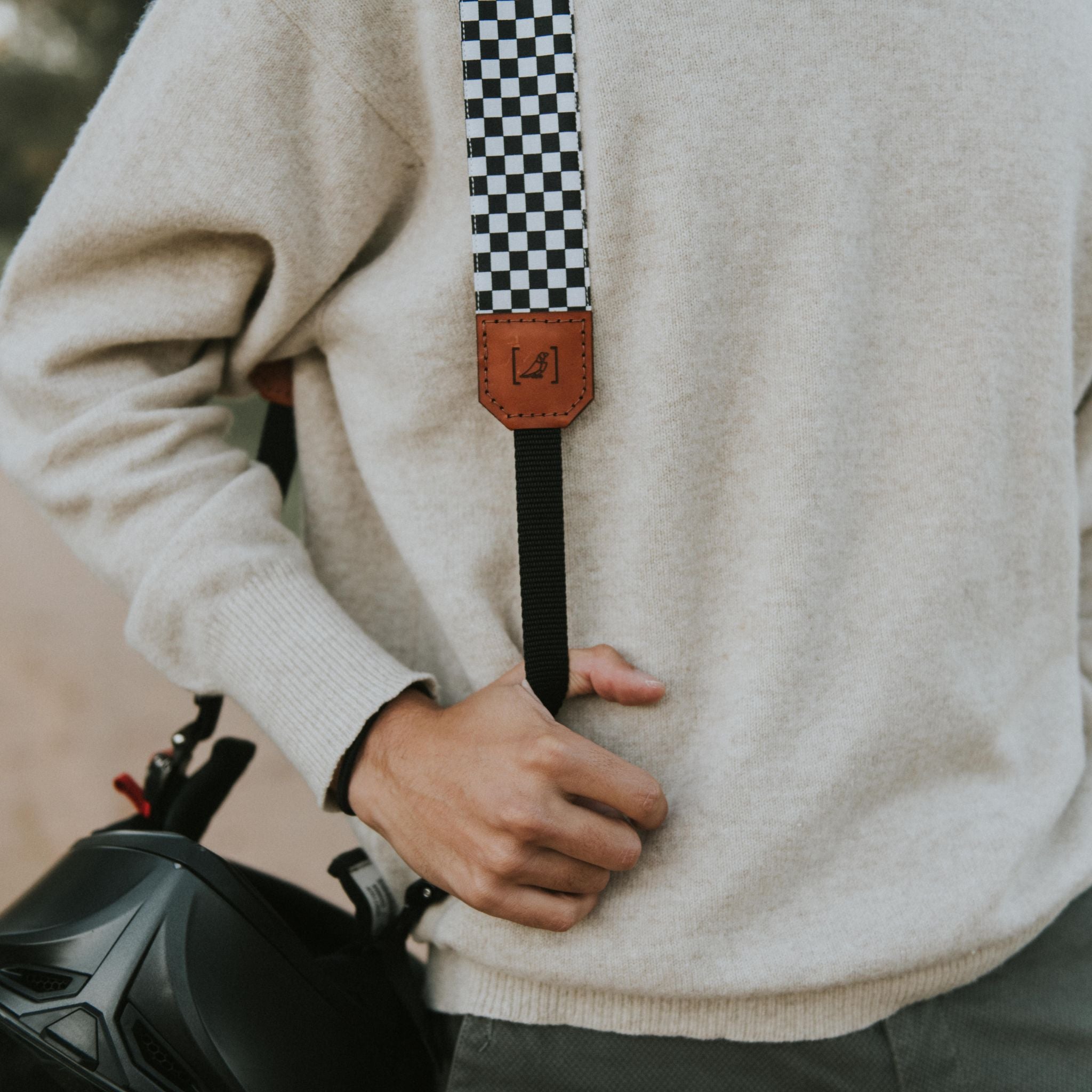 SANGLE CASQUE MOTO REX