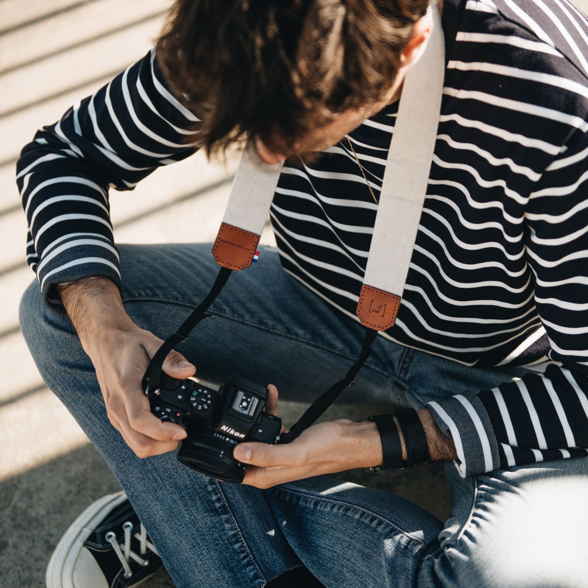 SANGLE DE COU POUR APPAREIL PHOTO CAIRE