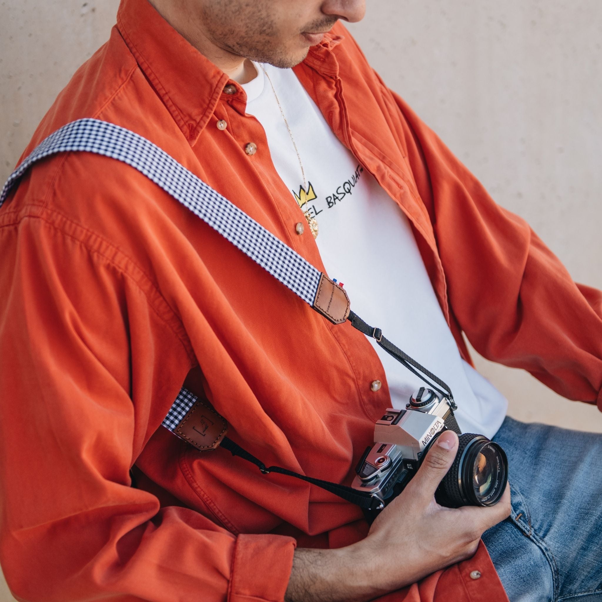 SANGLE DE COU POUR APPAREIL PHOTO BARCELONE